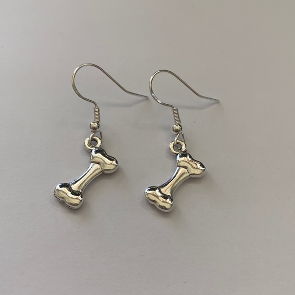 Hand Crafted Other - Dog 🐕 Bone 🦴 Earrings